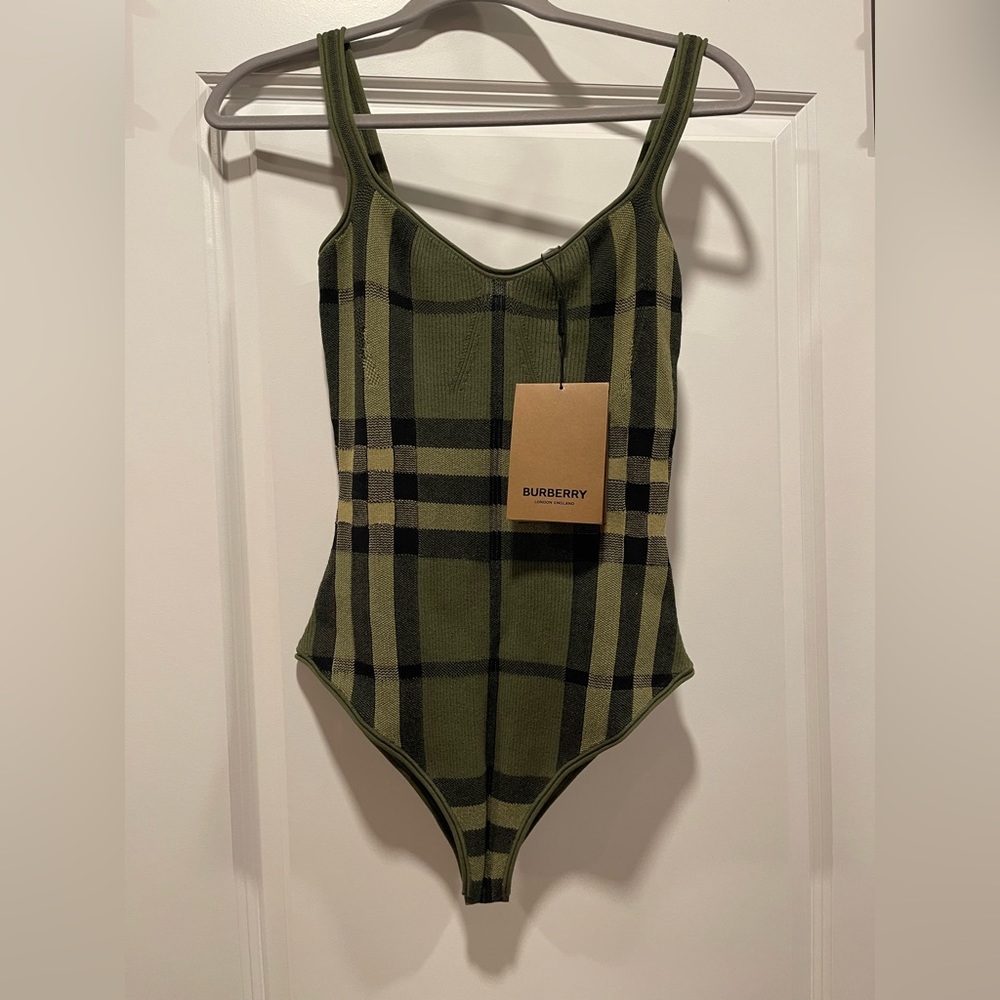 Beautiful Authentic Burberry Bodysuit NWT